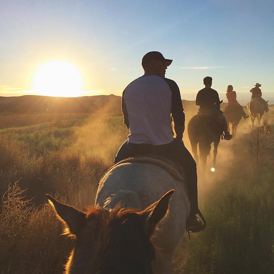 This Wild Wild West Sunset Horseback Dinner Ride Adventure is often compared to a scene right out of the movies, except you will be the one riding off into the sunset!