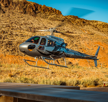 Venture north on our Zion National Park 35 mile helicopter flight between Smith Mesa and Zion National Park on your way to seeing the dark red rock fingers of Zionâ€™s Kolob Canyons, after circling Red Butte Mountain you will see stunning world famous vie