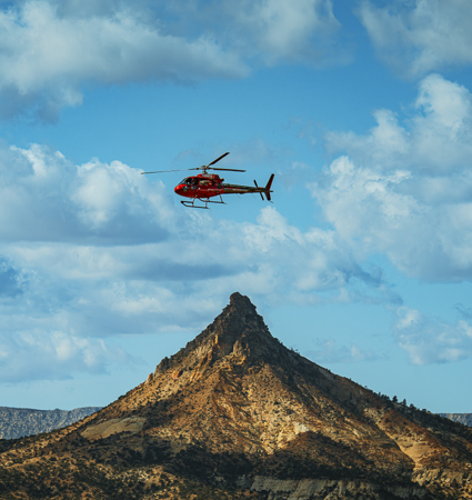 For those seeking the ultimate aerial adventure, the Bryce Canyon & Grand Staircase Helicopter Tour is an experience unlike any other. This 55-minute flight covers 100 miles of Southern Utah's most awe-inspiring landscapes, blending the towering cliffs an